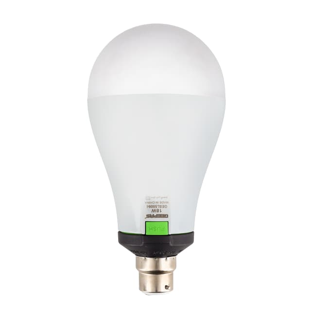 مصباح إضاءة LED بقوة 18 واط قابلة لإعادة الشحن Rechargeable LED Bulb - Geepas - 193825