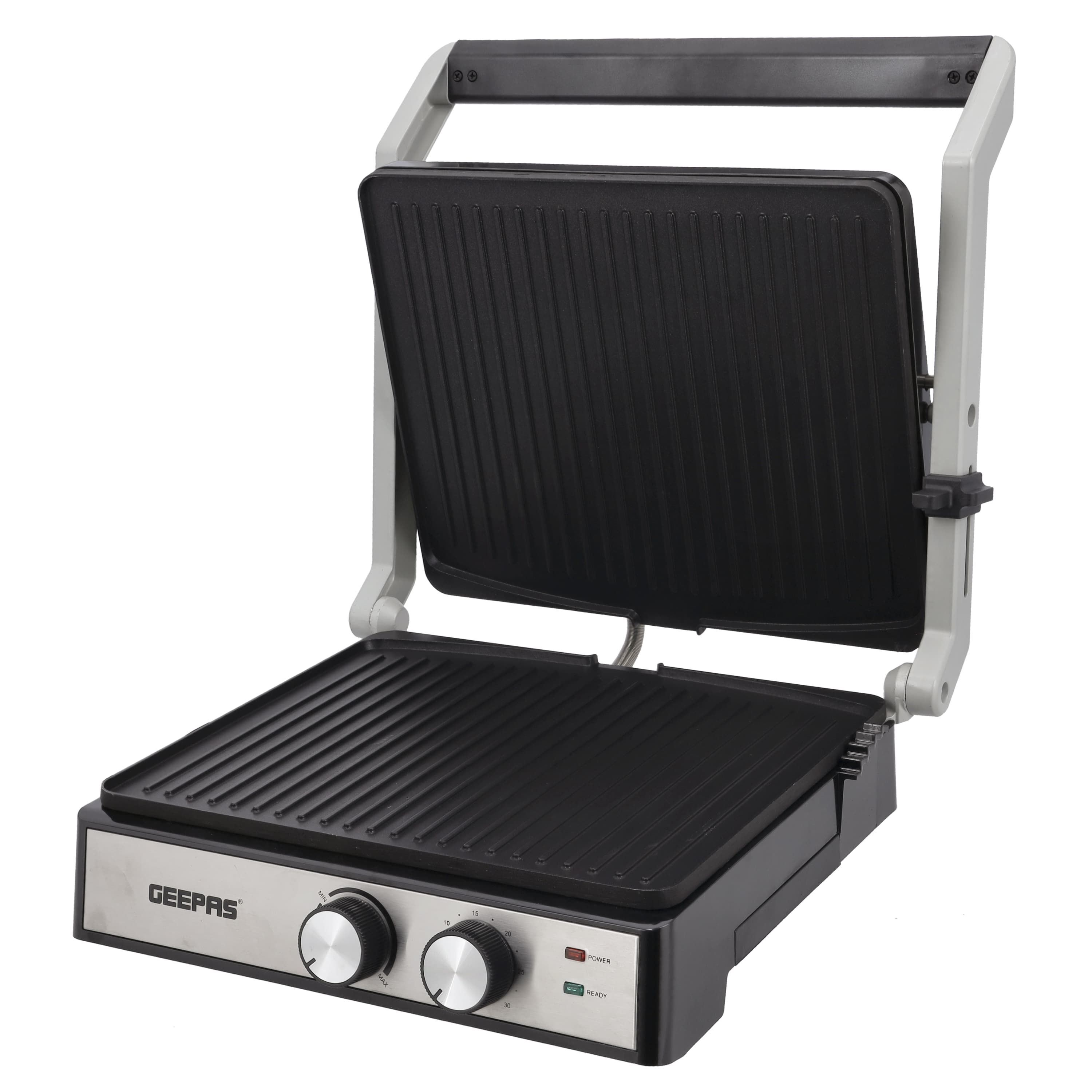 شواية كهربائية 2000 واط ستانلس ستيل  Geepas Stainless Steel 2000W Grill Maker