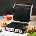 شواية كهربائية 2000 واط ستانلس ستيل  Geepas Stainless Steel 2000W Grill Maker - 190053