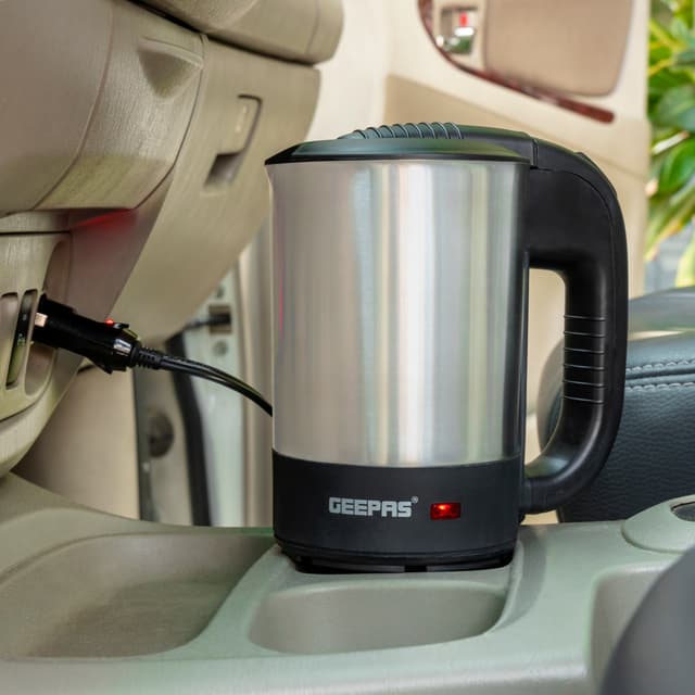غلاية ماء كهربائية 0.5 لتر Geepas - Stainless Steel Truck Kettle