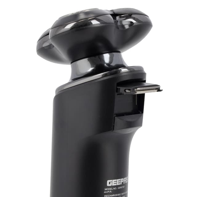 ماكينة حلاقة الشعر ذات الثلاث رؤوس قابلة لإعادة الشحن بقوة 5 واط Rechargeable Men's Shaver With Rotary Head - Geepas