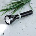 Krypton Rechargeable LED Flashlight 2PC - High Power Flashlight Super Bright CREE LED Torch Light - Built-in 1900mAh Battery, USB Charging - Powerful Torch for Camping Hiking Trekking Outdoor