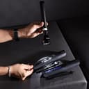 Krypton Rechargeable LED Flashlight 2PC - High Power Flashlight Super Bright CREE LED Torch Light - Built-in 1900mAh Battery, USB Charging - Powerful Torch for Camping Hiking Trekking Outdoor