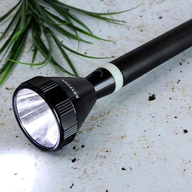 Krypton Rechargeable Led Flashlight - High Power Flashlight Super Bright Cree Led Torch Light - SW1hZ2U6NDUxNTUx