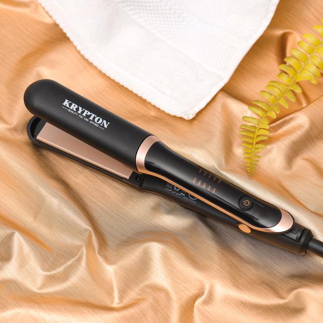 Krypton Hair Straightener, Ceramic Heat Plate, KNH6314 - PTC Heating Element, 5 Level Temperature: 146-220°C, 360-Degree Swivel Cord, 2 Years of Warranty - SW1hZ2U6NDQ1Mzk1