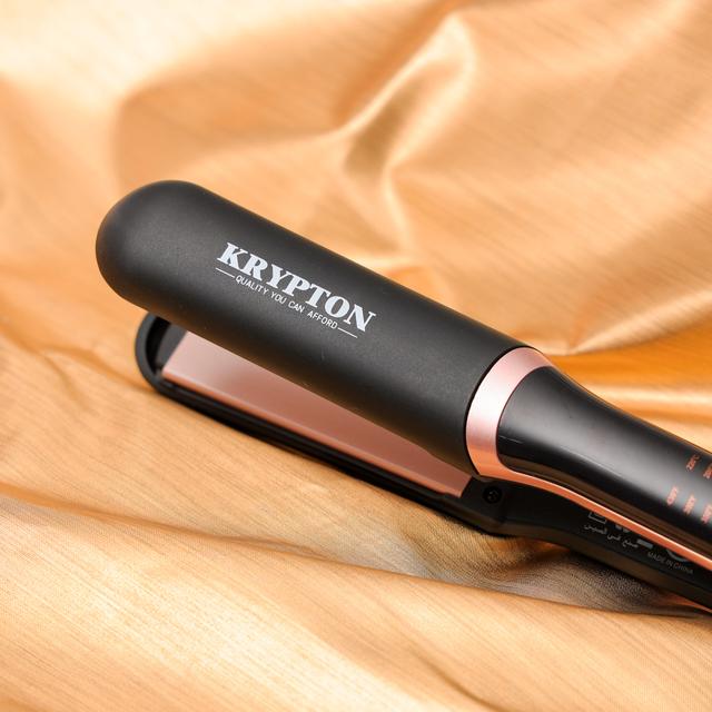 Krypton Hair Straightener, Ceramic Heat Plate, KNH6314 - PTC Heating Element, 5 Level Temperature: 146-220°C, 360-Degree Swivel Cord, 2 Years of Warranty - SW1hZ2U6NDQ1Mzkx