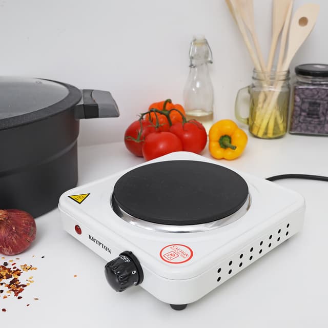 موقد كهربائي صغير (1000W) Krypton Single Burner Hot Plate