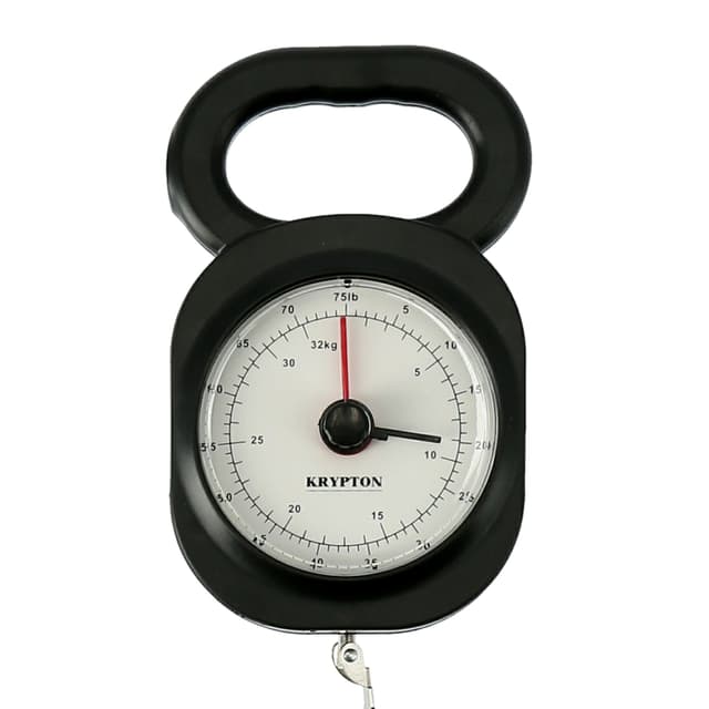 Krypton Luggage Scale, 32 Kg Maximum Capacity, Abs Material With High Precision, Double Pointer - 193221