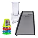 صانعة السلطة الكهربائية (200W) Krypton Salad Maker, Stainless Steel Housing