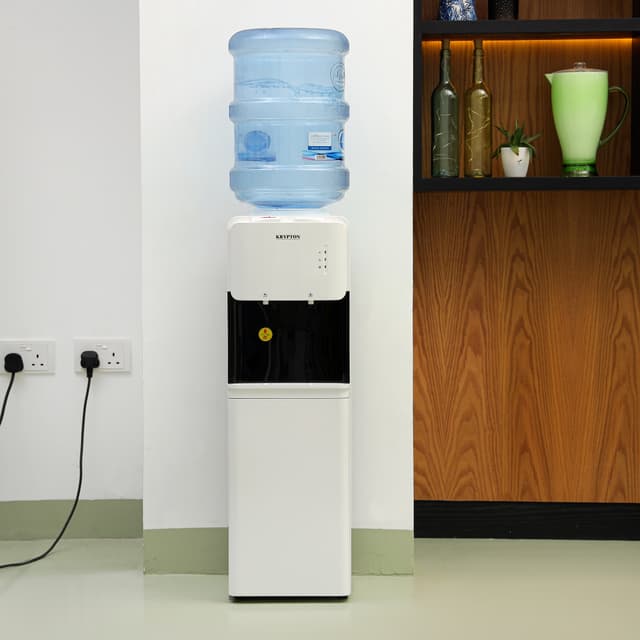 كولر مع ثلاجة صغيرة Krypton Water Dispenser With Refrigerator