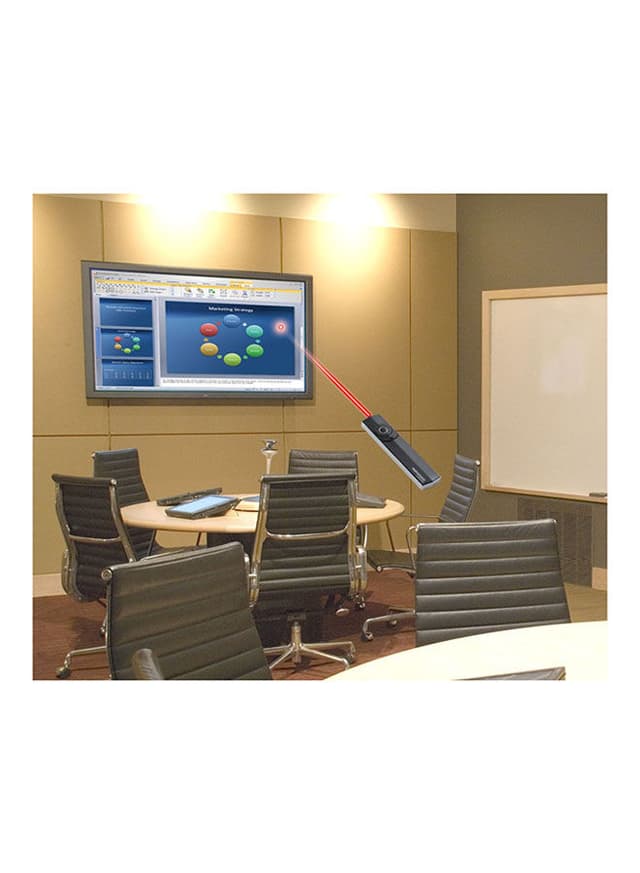 مؤشر ليزر بوربوينت للمعلمين من بروميت Promate VPointer Multifunctional Laser Wireless Presenter