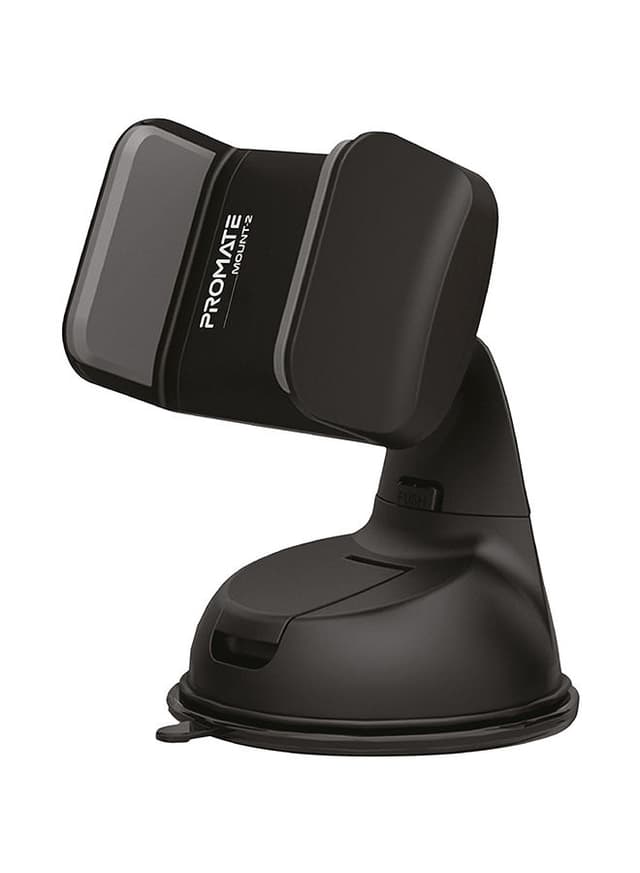 promate Car Holder, Car Mount Holder for Smartphone and GPS, Mount-2 Black Black