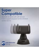 promate Car Holder, Car Mount Holder for Smartphone and GPS, Mount-2 Black Black