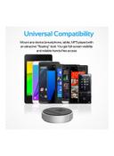 حامل فتحة تهوية السيارة للهواتف الذكية فضي Promate - Magnetic Mount, MagMini Silver