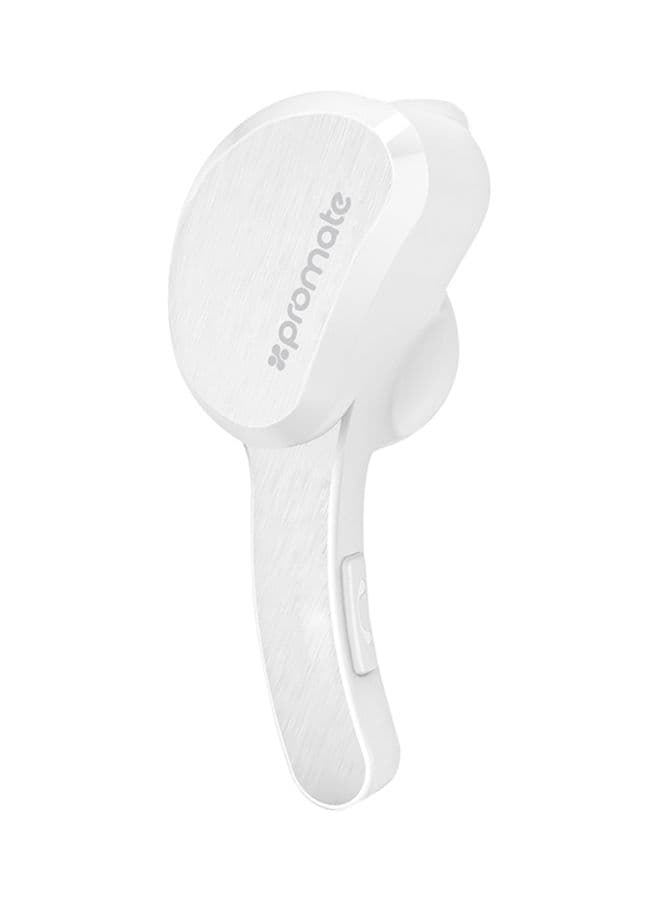 promate Bluetooth Earphones With Mic White