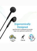 promate Earphones, In-Ear 3.5Mm Universal Crystal Sound And Noise Isolating Earbuds With In-Line Remote Volume Control Built-In Mic For Smartphones, Pc, Tablets, Laptops Black - SW1hZ2U6NTE2NDM5