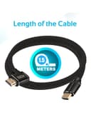 كبل HDMI عالي الجودة يدعم دقة 4K أسود | ProLink HDMI Audio Video Cable - 201939