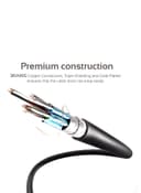 promate 4K HDMI Cable, High-Speed HDMI Cable with 24K Gold Plated Connector and Ethernet, 3D Video Support for HDTV, Projectors, Computers, LED TV and Game consoles Black