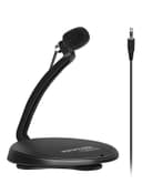 مايكرفون سلكي مع قاعدة Desktop Microphones, Lavalier microphone - promate
