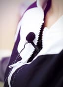 مايكرفون سلكي مع قاعدة Desktop Microphones, Lavalier microphone - promate