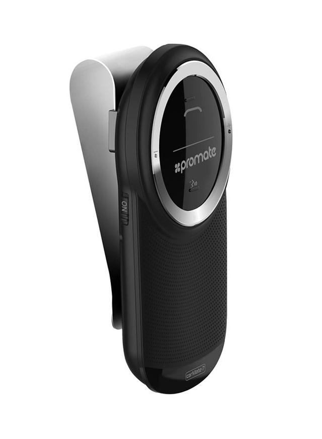 سبيكر بلوتوث 1000mAh للسيارة Bluetooth Car Kit In-car Speakerphone With Voice Command - Promate - SW1hZ2U6NTEyNDk0