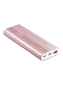 باور بانك بمخرجين 20100mAh زهري Qualcomm QC3.0 Power Bank Aluminium Portable - Promate