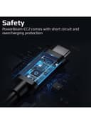 وصلة الشحن السريعة بقدرة 60 وات طول 2 متر أسود | USB-C to USB-C Cable, Ultra-Fast 60W Power Delivery