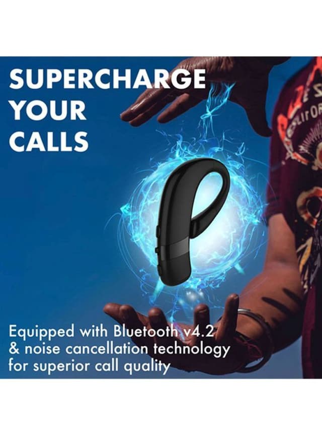 promate Bluetooth Mono In-Ear Headset Black