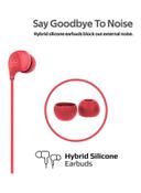 promate In-Ear Universal HD Stereo Wired Earphones with Built-In Mic Red - SW1hZ2U6NTE0MjQ0