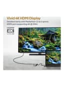 محول USB-C إلى VGA و HDMI رمادي | USB-C To VGA And HDMI Adapter