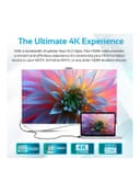 وصلة بروجكتر للابتوب 10 متر Promate High Definition 4K HDMI Audio Video Cable 10 meter Black