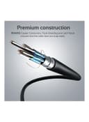 وصلة بروجكتر للابتوب 10 متر Promate High Definition 4K HDMI Audio Video Cable 10 meter Black