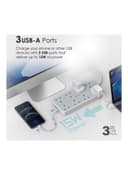 وصلة كهرباء 11في1 3250 واط 11in1 Surge Protector Power Extension - Promate