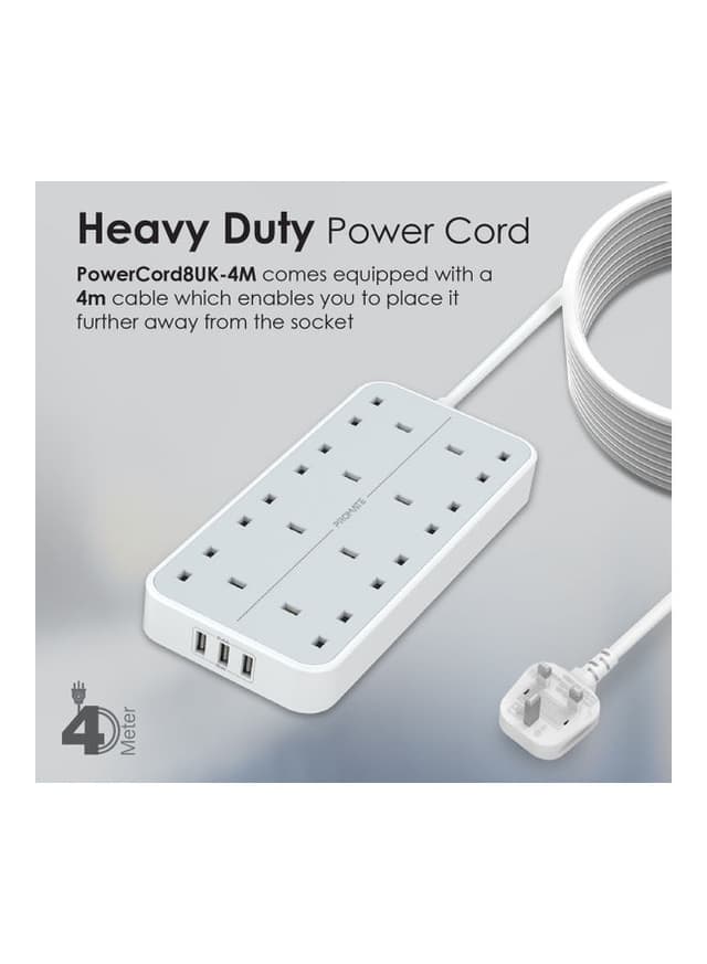 وصلة كهرباء 11في1 3250 واط 11in1 Surge Protector Power Extension - Promate