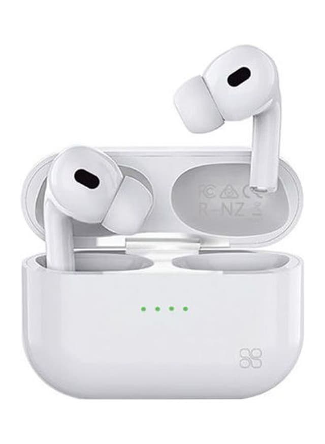 سماعات لاسلكية أبيض | Promate Harmoni True Wireless Earbuds