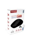 promate 2.4G Portable Optical Tracking Mouse with Mini USB Receiver, 800/1200/1600 DPI Switch, 10m Working Range and 6 Programmable Buttons Black - SW1hZ2U6NTEzNDY5