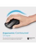 ماوس لاسلكية أسود Ambidextrous 2.4Ghz High-Precision Optical Mouse - Promate