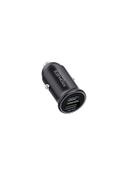 promate 60W Super-Fast Type-C Power Delivery Car Charger with 18W Quick Charge 3.0 USB Port Black - SW1hZ2U6NTEyMzIw