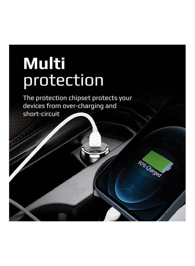 شاحن ولاعة سيارة صغير 20 وات أسود | Smallest 20W Fast Charging USB-C Power
