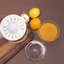 Olsenmark Citrus Juicer with Two Cones, 0.8L Capacity, OMCJ1818 | Transparent Jug & One Filter | Healthy Fresh Natural Juice Of Orange, Lemon & More