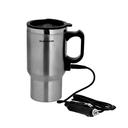 Olsenmark Car Electric Travel Mug, 0.5L Capacity, OMCK2482 - High Quality Stainless Steel, Anti -Slip Sponge Design, Food Grade PP Material, Durable Cigarette Lighter Cable - SW1hZ2U6NDQ5MzM4