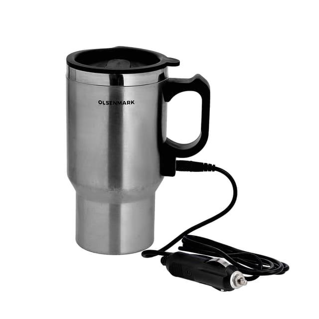 مج كهربائي للسيارة سعة 0.5 ليتر Car Electric Travel Mug, 0.5L Capacity - Olsenmark