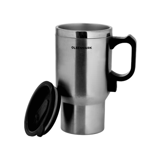 مج كهربائي للسيارة سعة 0.5 ليتر Car Electric Travel Mug, 0.5L Capacity - Olsenmark