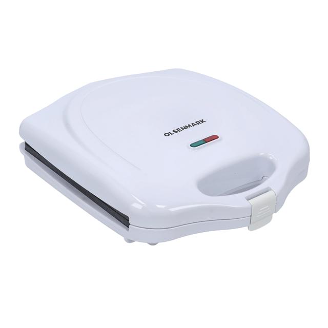 Olsenmark Donut Maker, Non-Stick Coating Plate, OMDM2489 | Cool Touch Handle | Automatic Temperature Control | Power Light Indicator | Lock System | Upright Storage - SW1hZ2U6NDUwNTIz