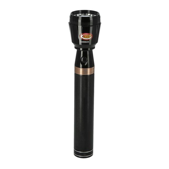 Olsenmark Rechargeable Led Flashlight, 285 Mm - High Quality Battery - Charged Up To 1000 Times - SW1hZ2U6NDUxNzk1