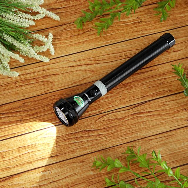 Olsenmark Rechargeable Led Flashlight - 2 Pcs - Super Bright Torch Light - Built-In 1900Mah Battery - SW1hZ2U6NDUxNzc4