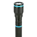 Olsenmark Rechargeable Led Water Proof Flashlight, 152 Mm - 1000M Distance - Waterproof Hyper Bright