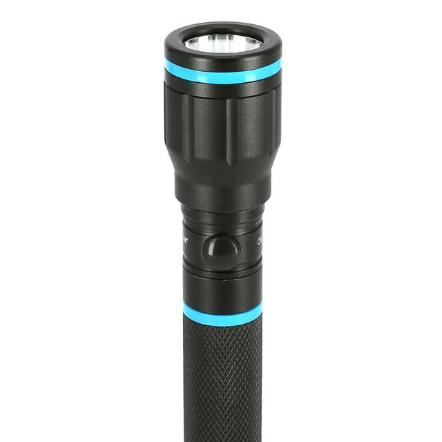 Olsenmark Rechargeable Led Water Proof Flashlight, 152 Mm - 1000M Distance - Waterproof Hyper Bright - SW1hZ2U6NDUxOTQy