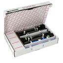 مجموعة كشاف محمول قابلة لإعادة الشحن Rechargeable Led Flashlight - Olsenmark