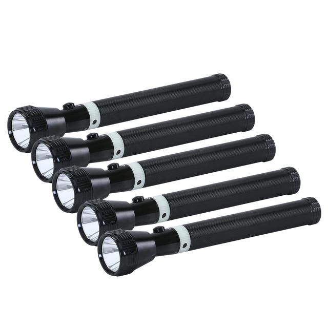 Olsenmark Rechargeable Led Flashlight, 5Pcs- Super Bright Cree-Xpe Led Torch Light - 2000 Distance - SW1hZ2U6NDUxNDc1